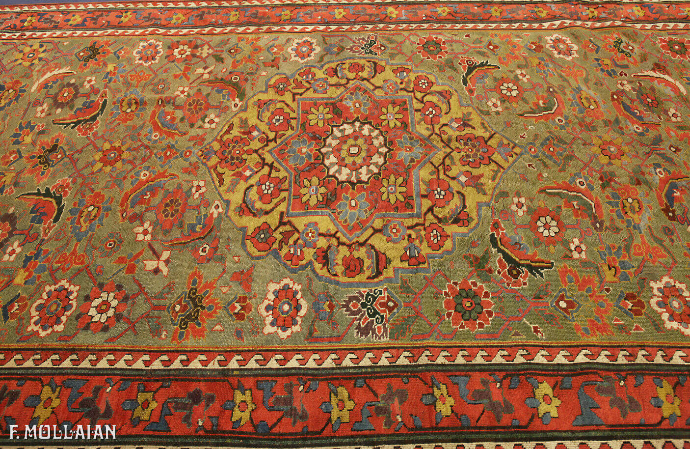 Antique Persian Savog Bolagh Carpet n°:69509865